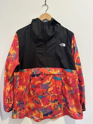 Chaqueta cortavientos Fanorak Mr.Pink estampada novedad The North Face para mujer talla L Foto 1 de 4