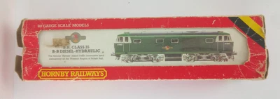 Hornby R074 OO Gauge BR Class 35 Diesel Loco BR Green D7063 EMPTY BOX ONLY #1 - Image 1 of 4