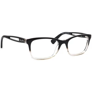 Ralph Lauren Eyeglasses RA 7069 1448 Black Gradient Fade Square Frame 53[]18 135 - Picture 1 of 6