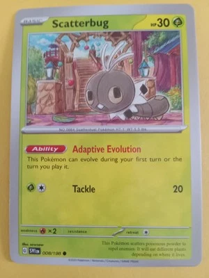 Scatterbug 008/198 Sv01: Scarlet & Violet Base Set Regular - Image 1 of 3