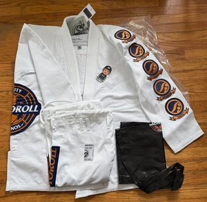 NEW 2022 SHOYOROLL AK14363 Tangerine Competitor Kimono V2 GI JIU JITSU BJJ SZ 2 - Picture 1 of 5
