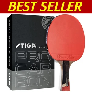 Superior Performance Table Tennis Racket - Red & Blue Certified for Competitors - Picture 1 of 11