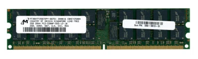 SUN 596-5819-01 MT36HTF25672PY-667D1 2GB DDR2-667MHZ REG ECC CL5 - Photo 1/2
