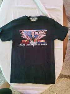 NEW Trump 2024 The Return Make Liberals Cry Again  T-Shirt Size S. T7 - Picture 1 of 3
