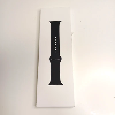 Apple Watch Correa Deportiva Espacio Negro Acero Inoxidable Pin 42mm S/M - NUEVO Sellado Foto 1 de 4