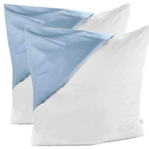 Kissenschoner 80x80 2x Dormisette Protect & Care Feinflanell Kissenschonbezug