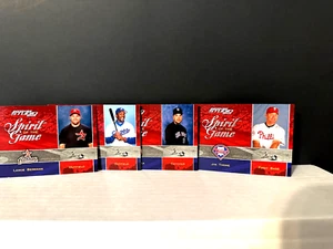 4X LOT 2003 Donruss Studio /1250 Spirit Of The Game Inserts 26-29-30-32 FREESHIP - Picture 1 of 2