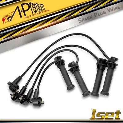 Juego de 4 cables de bujías para Ford Escort Contour Mercury Mystique Cougar L4 2,0 L Foto 1 de 4