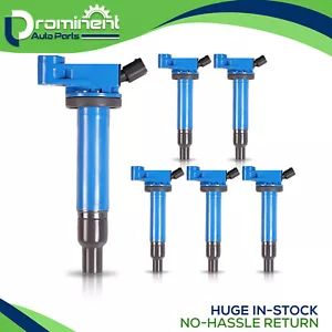 6PC Ignition Coil for Lexus ES300 RX300 Toyota Avalon Sienna Camry 3.0L UF267 - Picture 1 of 9