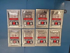 CHEMTRONICS CHEMPAD CP400 8PCS 3" X 4" CLEANING PRE-SATURATED WIPES - Afbeelding 1 van 2