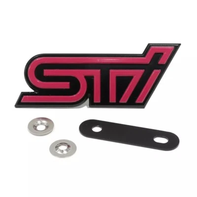 Оригинальный 2005 Subaru Impreza WRX STi розовый передняя решетка эмблема значок новый 93013fe120 - Изображение 1 из 4