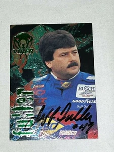 Jeff Fuller 1996 WHEELS VIPER GREEN #'d VINTAGE BUSCH SERIES NASCAR signed card - Picture 1 of 1