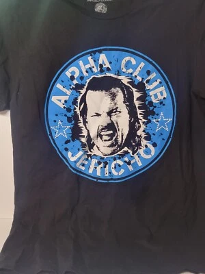 AEW Pro Wrestling T-Shirt: Alpha Club Chris Jericho; Size Medium - Image 1 of 4
