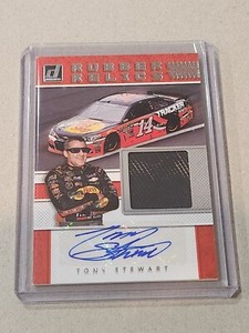 2018 Donruss Racing NASCAR Rubber Relics Signatures Tony Stewart Auto RRS-TS
