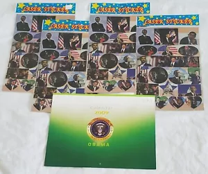 80 Obama Campaign Laser Aufkleber 4er-Packungen One 2009 Kalender - Bild 1 von 8