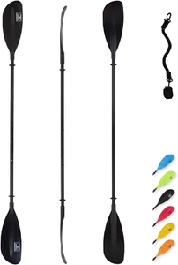 Adjustable Kayak Paddle 86In/220Cm to 94In/240Cm Kayaking Boating Canoeing - Picture 1 of 6