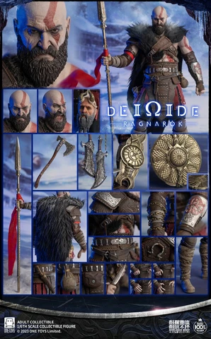 Preorder Worldbox OT019 1/6 God of War Kratos Male Action Figure Collectible Toy Cover