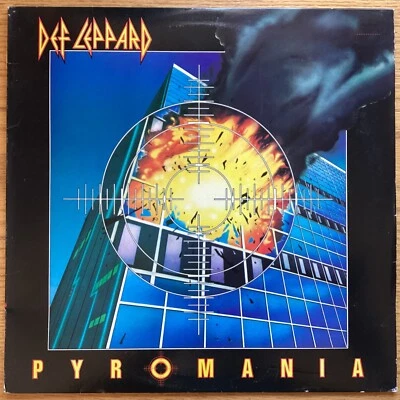 Def Leppard “Pyromania" 33 1/3 rpm LP record, 422-810 308-1 M-1 - Image 1 of 4