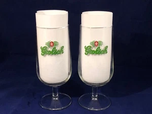 Juego de 2 vasos de cerveza con tallo Grolsch Holland 25cl - Imagen 1 de 4