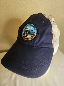 Jeep Canyonlands Adventure Brand Hat Navy Trucker Cap Yokohama Adult OSFM - Picture 1 of 7