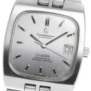 Omega Constellation Date Square Silver Dial Automatik Herrenuhr_841797 - Bild 1 von 6