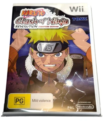 Naruto Clash of Ninja Revolution Nintendo Wii PAL *Complete* - Image 1 of 2