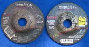 ¡Paquete de 2! - GatorBlade 9615 4-1/2 x 1/4 pulgadas x 7/8 tipo 27 - metal - Imagen 1 de 1