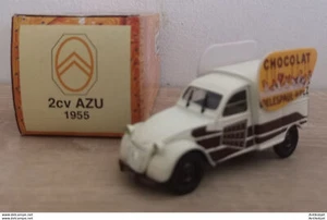 Citroen 2cv AZU Chocolat Delespaul Havez 1955 Norev 1:43 - Photo 1 sur 1