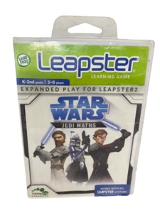 Leapster Star Wars Jedi Maths Game K-2nd Age 5-8 Learning Game Leap Frog Boxed - Picture 1 of 10