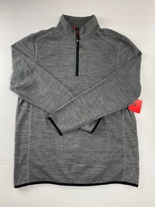 Suéter para hombre Avalanche cuarto con cremallera gris talla Medio nuevo sin etiquetas - Imagen 1 de 6