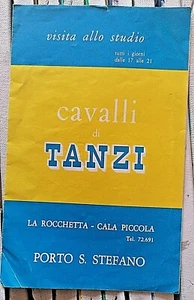 ANNI '60 TANZI VISITA ALLO STUDIO PORTO SANTO STEFANO LA ROCCHETTA CALA PICCOLA - Picture 1 of 4
