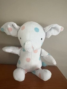 Little Elliot Big City Elephant Plush Polka Dot 9" Stuffed Toy Mike Curato HTF - Picture 1 of 6