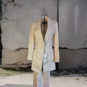 Womens Zara trouser/pant suit weddings, office elegant linen - Picture 1 of 17