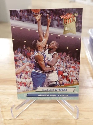 1992-93 Fleer Ultra - Shaquille O'Neal #328 Rookie RC Orlando Magic/ Lakers HOF  - Image 1 of 3