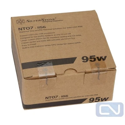 SilverStone CPU Cooler NT07-1156 Intel 1156/1155/1150 90mm 95w Aluminum - Image 1 of 3