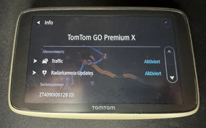TomTom Go Premium X 6 Zoll Navi, Weltkarten, Traffic + Radar Navigationsgerät - Bild 1 von 11