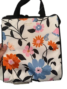 Kate Spade New York, Floral Garden, Insulated Lunch Bag Tote, NEW with Tag - Picture 1 of 2