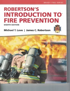 Robertson's Introduction to Fire Prevention (8th Edition) - VERY GOOD- FAST SHIP - Picture 1 of 2