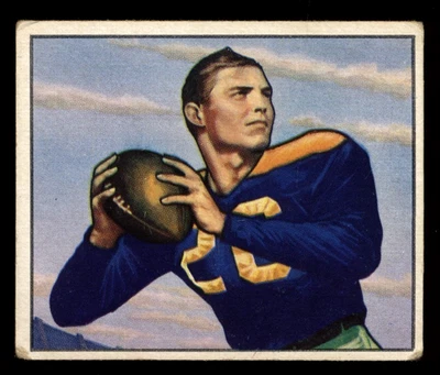 1950 Bowman #81 - Tobin Rote Green Bay Packers RC VG++ NICE CARD - Image 1 of 2