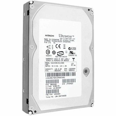 HITACHI HDD 3,5" SAS HARD DISK SERVER 146.8GB 15K RPM DISCO RIGIDO SERVER NAS - Immagine 1 di 3