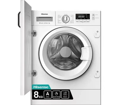 New Graded HISENSE 3 Series WF3M841BWI Integrated 8 kg 1400  Washing Machine R89 - Image 1 of 4