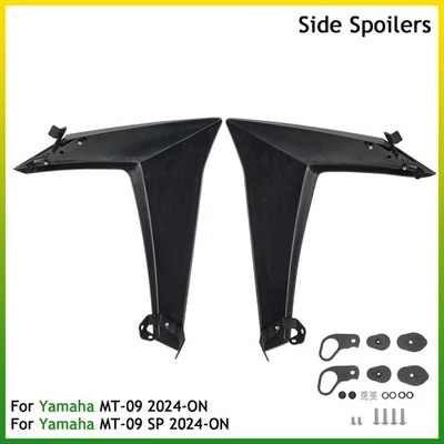 Side Spoilers Winglets Wind Deflector Dynamic Wing Kit For Yamaha MT-09/SP 24-ON - Image 1 of 4