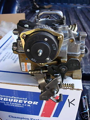 rebuilt ford 1bbl 6cyc holley model 1946 carb   K - Image 1 of 2