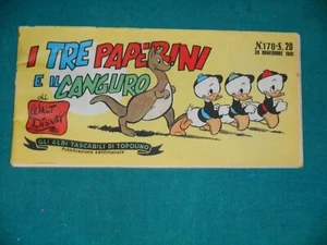 GLI ALBI TASCABILI DI TOPOLINO N. 178 orig. Walt Disney 1951 - QUASI ECCELLENTE - Picture 1 of 2