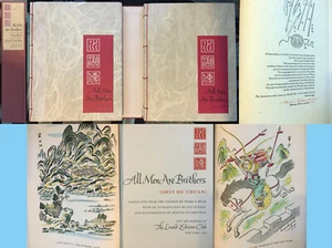 PEARL S BUCK All Men are Brothers MIGUEL COVARRUBIAS sgnd ltd ed 2vol illust lec - Picture 1 of 11