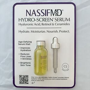 NassifMD Dermaceuticals Hydro-Screen Serum Hyaluronic Acid Retinol Anti-Aging