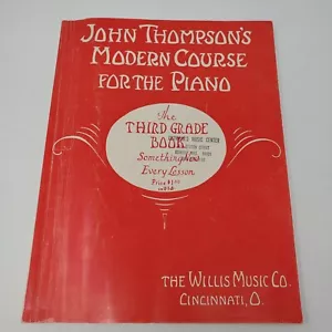 John Thompson's Modern Course for the Piano - Third Grade, The Willis Music Co. - Picture 1 of 8