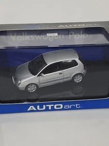AUTOart Volkswagen Polo Silver Metallic 1:43 Scale Diecast Car (59761) - Picture 1 of 6