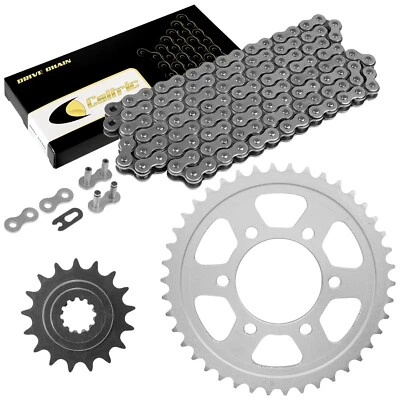 Kit de cadena de transmisión y piñones para Kawasaki ZR1200 ZRX1200R ZRX1200S 2001-2006 Foto 1 de 4