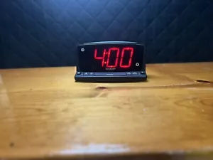 SHARP LED Digital Alarm Clock – Simple Operation - Easy to See Large Numbers - Picture 1 of 7